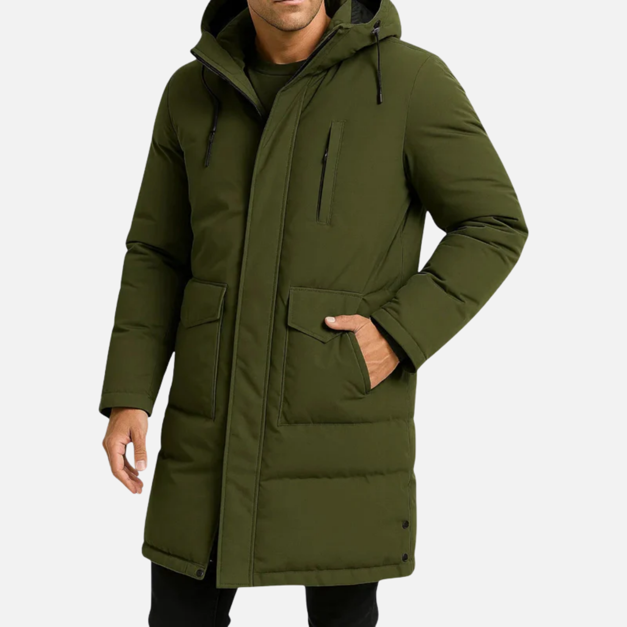 Woverley | Men's Puffer Jacket Waterproof – Insulated Winter Jacket