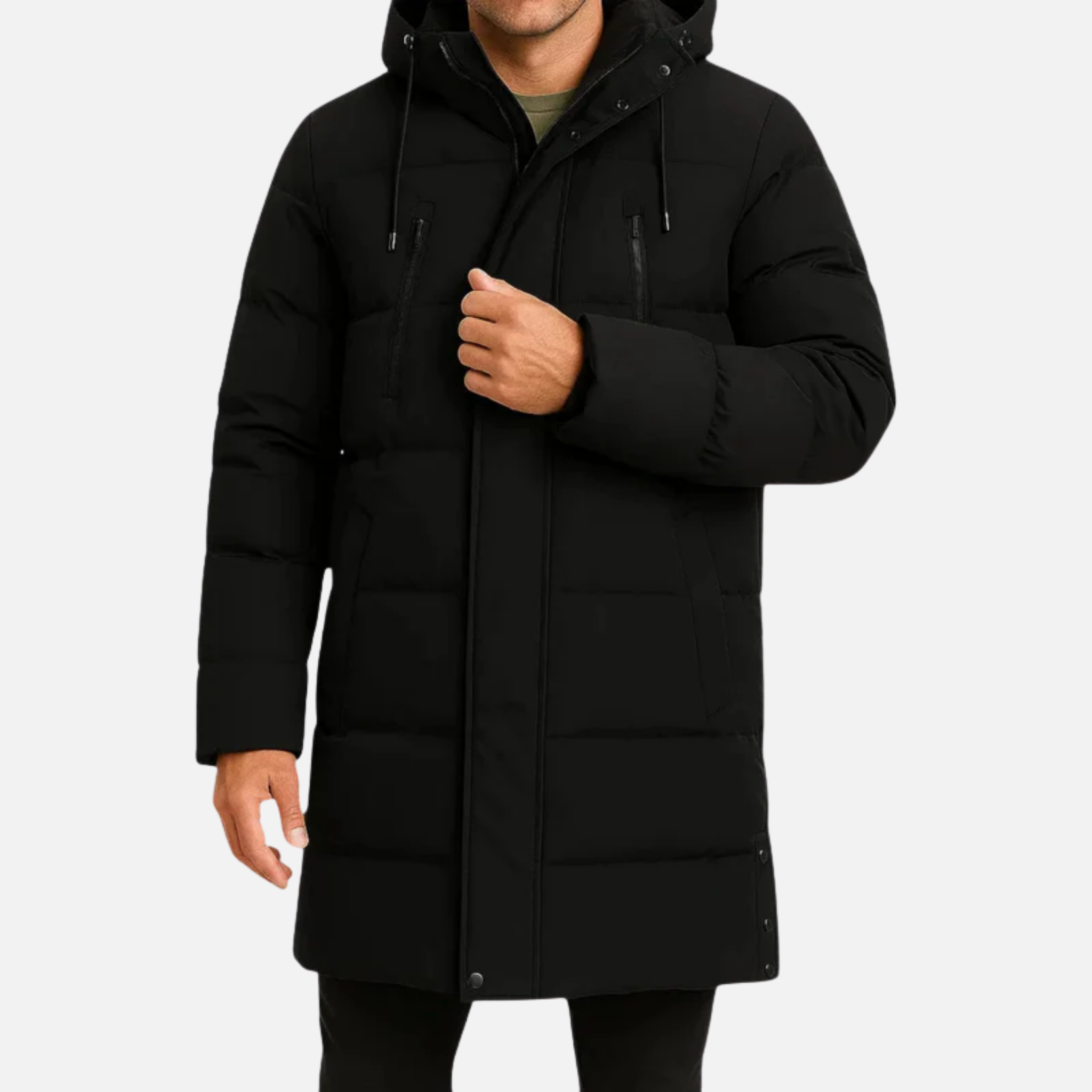 Woverley | Men's Puffer Jacket Waterproof – Insulated Winter Jacket