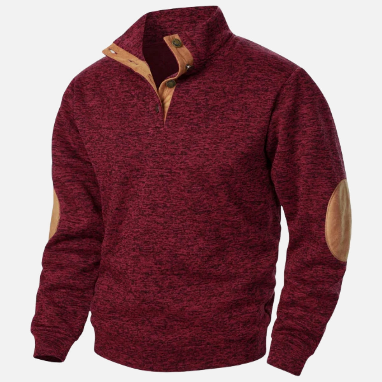 Woverley | Men's Classic High-Collar Knitted Sweater