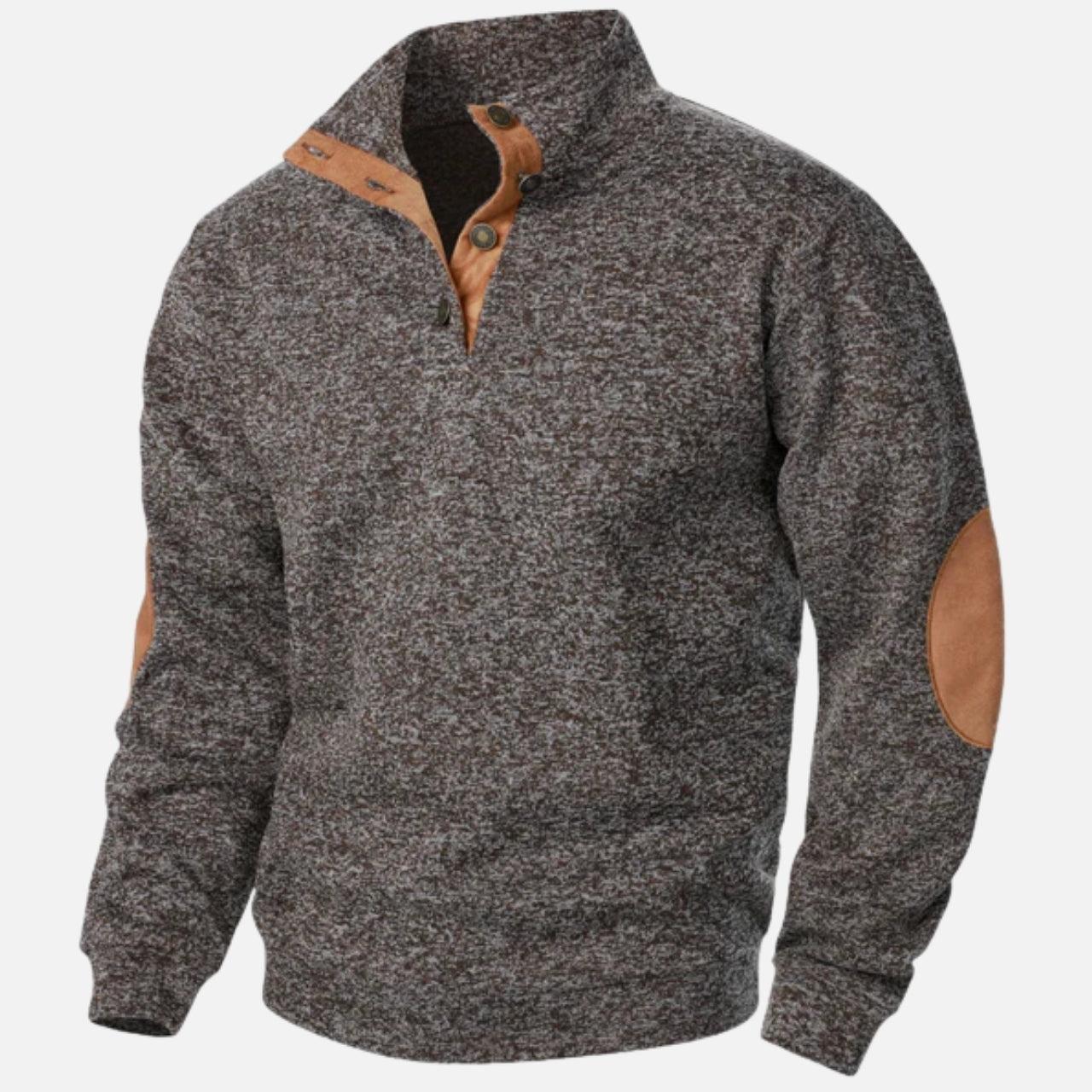 Woverley | Men's Classic High-Collar Knitted Sweater