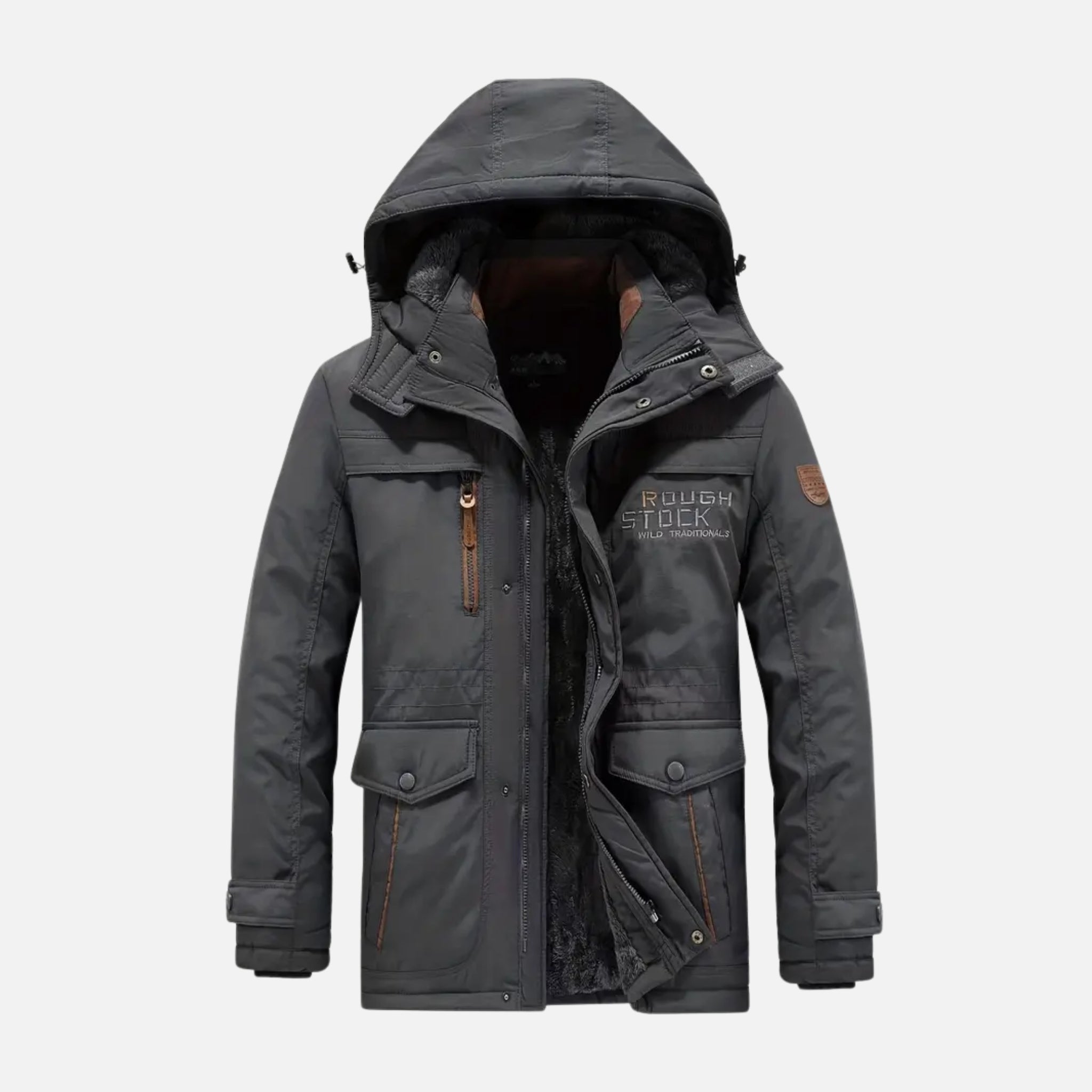Woverley | Men's Winter Parka Waterproof – Insulated Warm Jacket