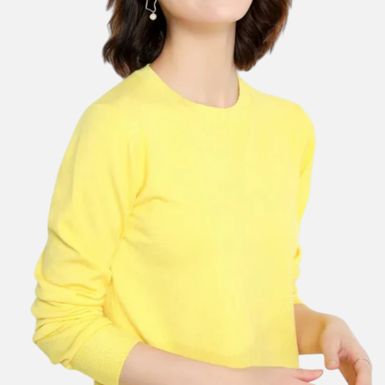 Woverley | Women's Timeless O-Neck Merino Wool Sweater