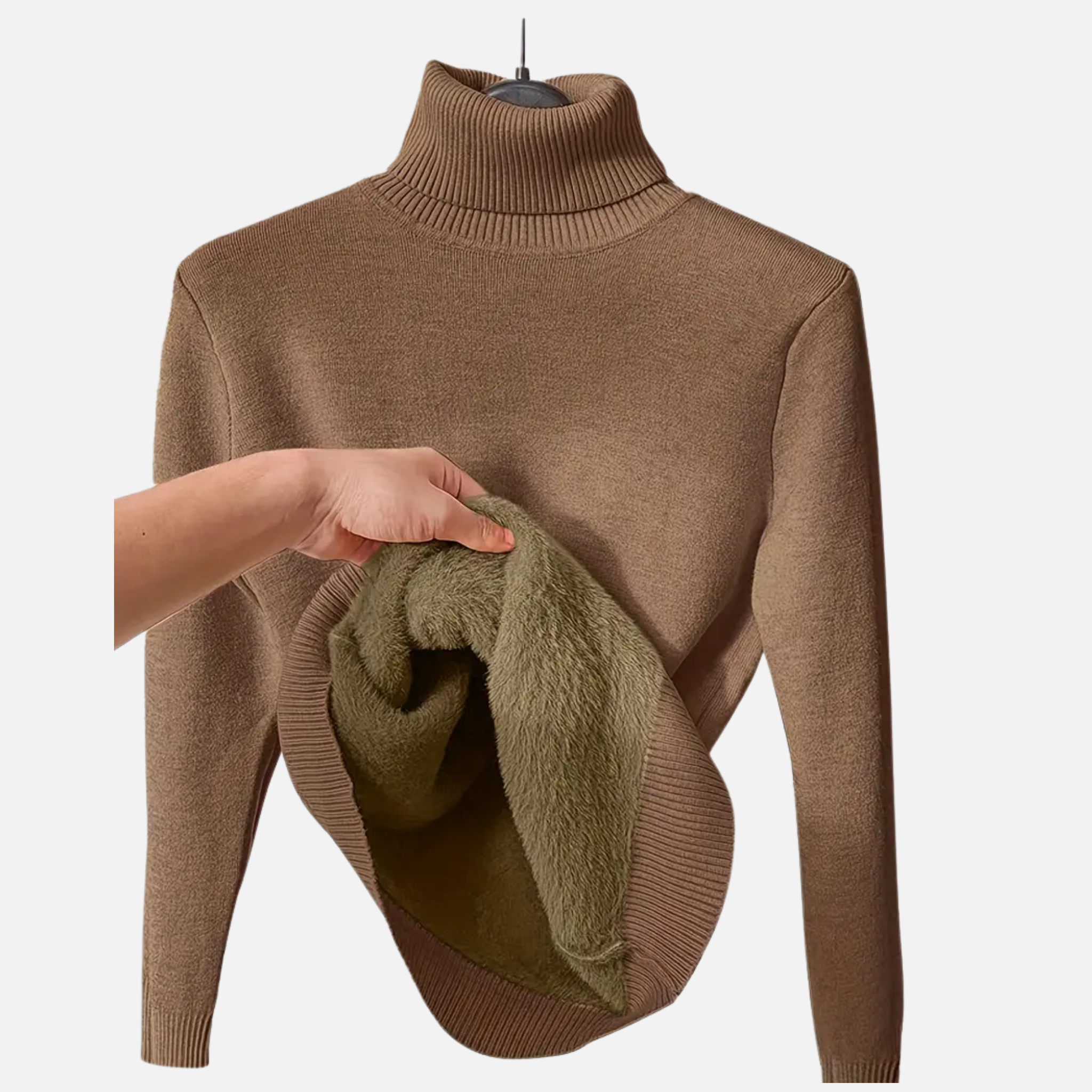 Woverley | Women's Cozy High Neck Knit Sweater