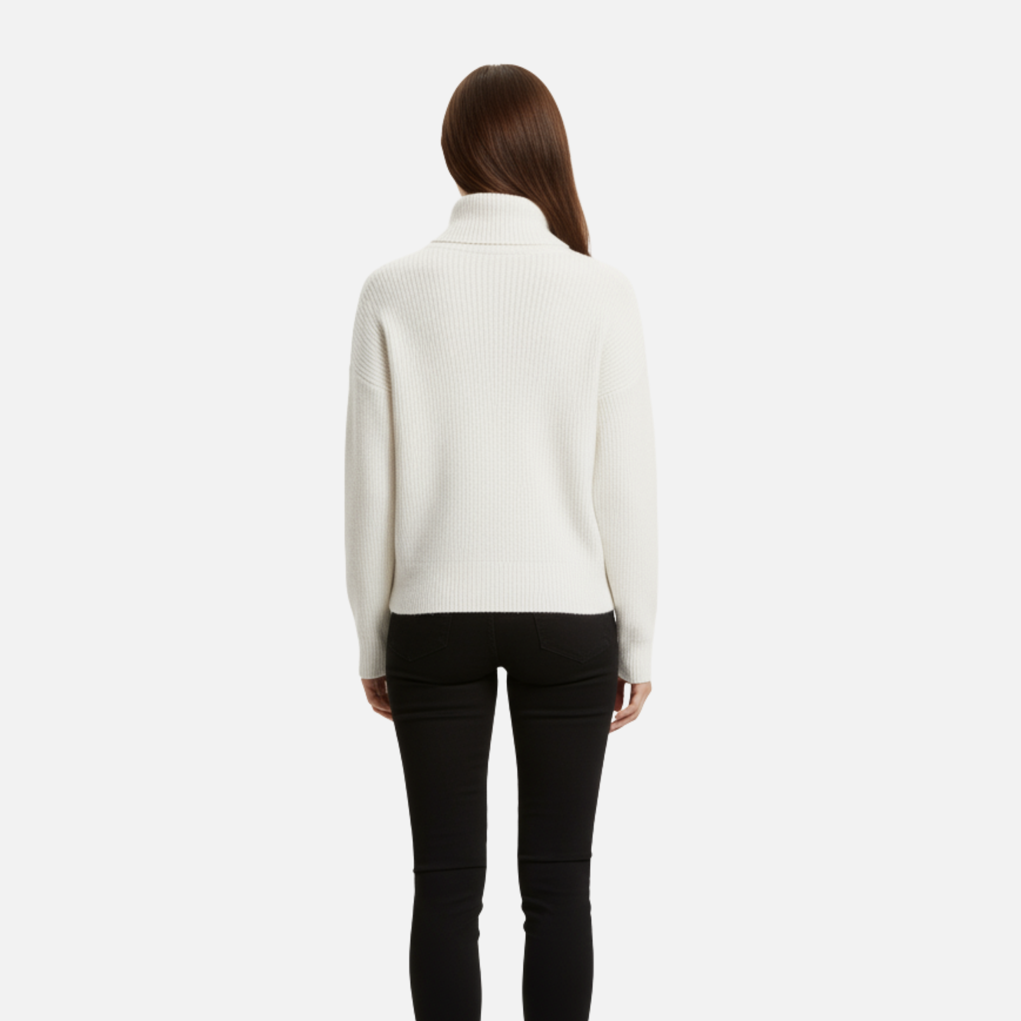 Woverley | Women's Cozy High Neck Knit Sweater