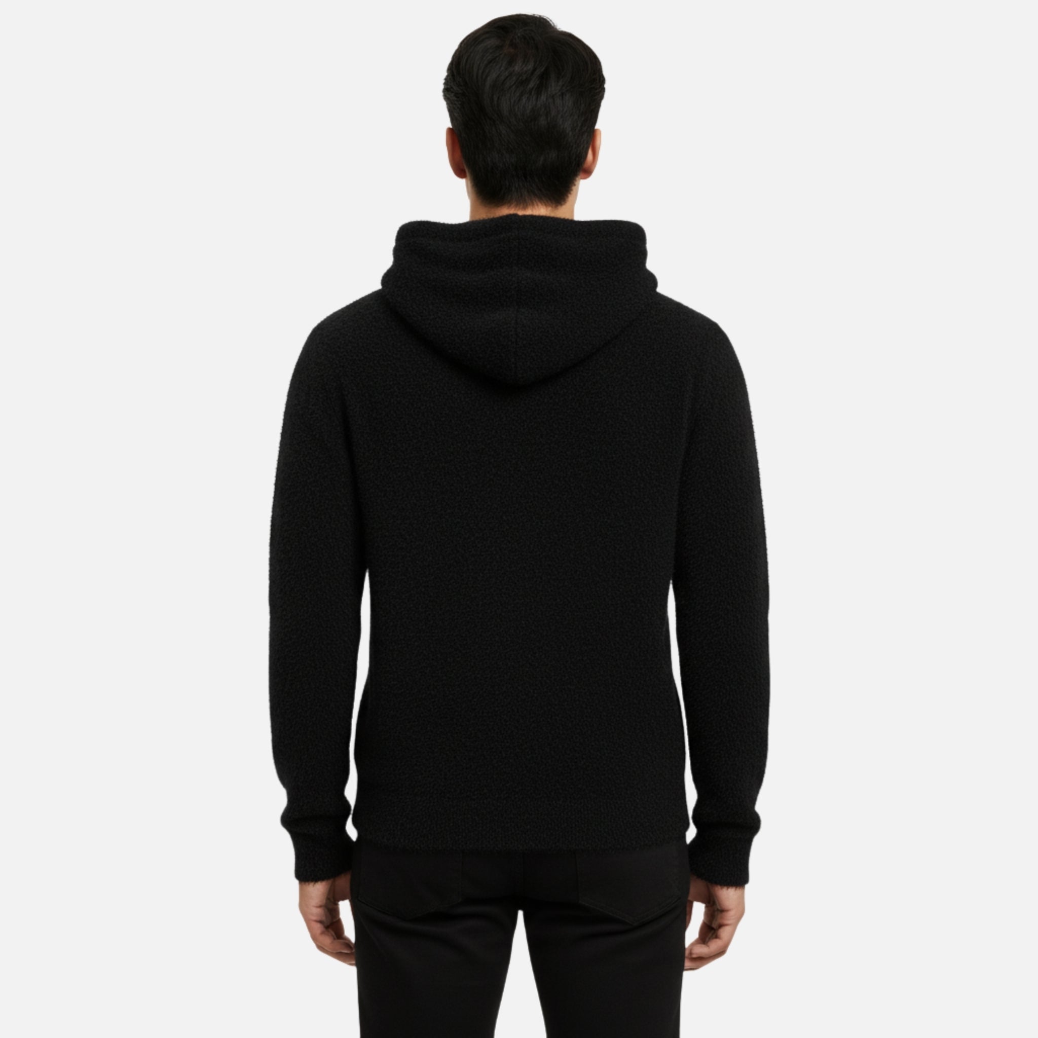 Woverley | Men's Long Sleeve Cashmere Hooded Sweater