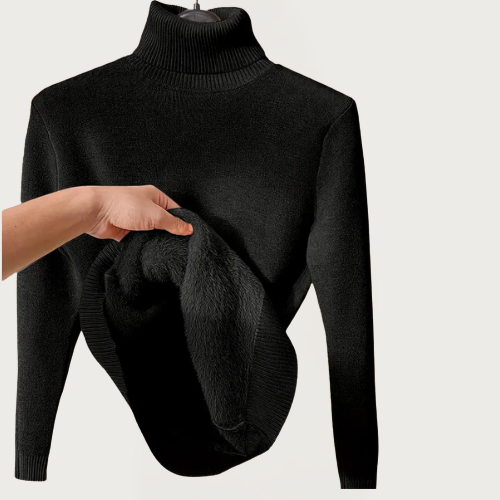 Woverley | Women's Cozy High Neck Knit Sweater