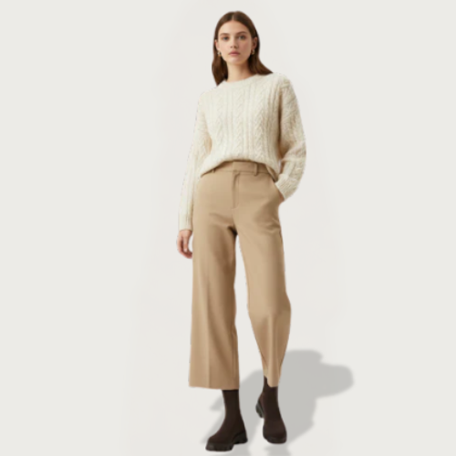 Woverley | Women's Heeled Ankle Boots – Elegant Design with Round Toe