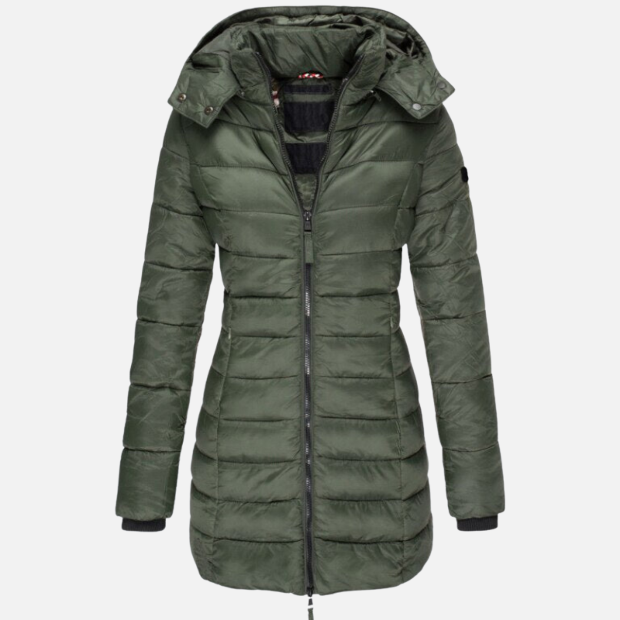 Woverley | Elegant Knee-Length Winter Coat for Women – Stylish and Warm