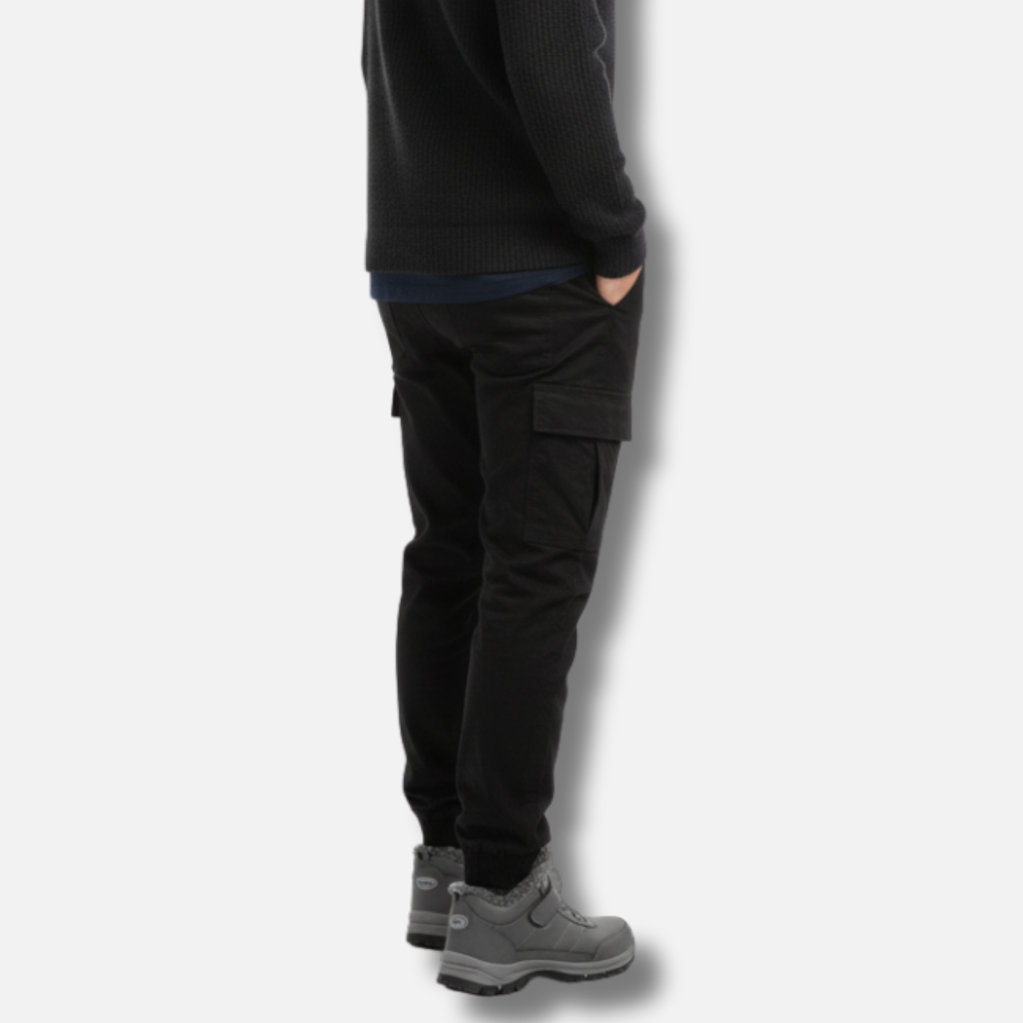 Woverley | Men's Cozy Winter Slip-On Ankle Boots