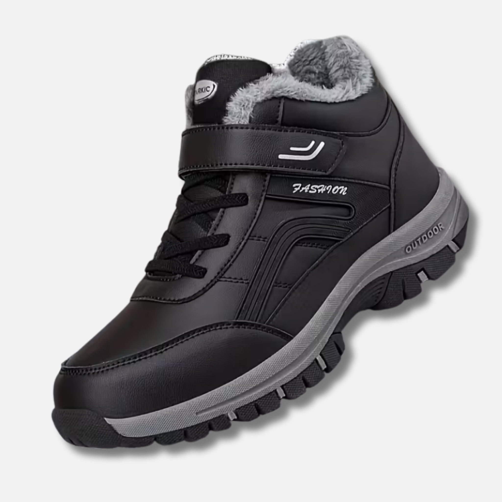 Woverley | Men's Cozy Winter Slip-On Ankle Boots