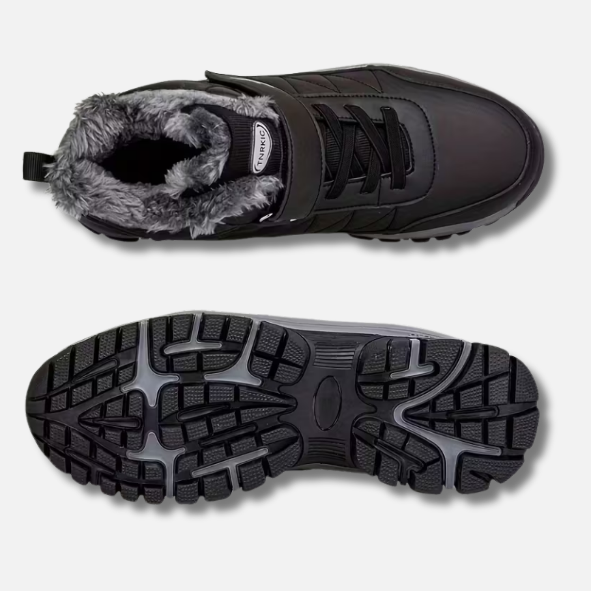 Woverley | Men's Cozy Winter Slip-On Ankle Boots