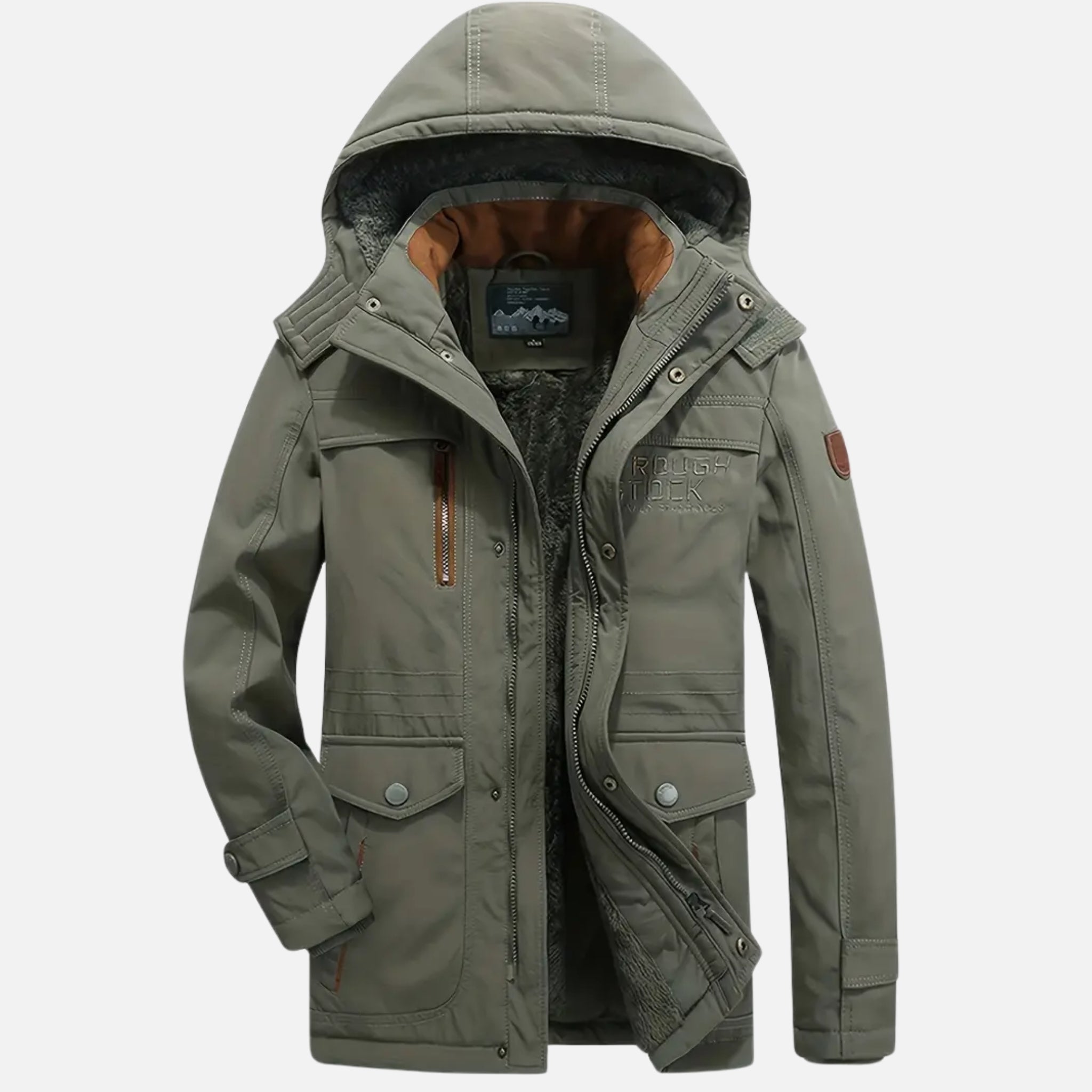 Woverley | Men's Winter Parka Waterproof – Insulated Warm Jacket