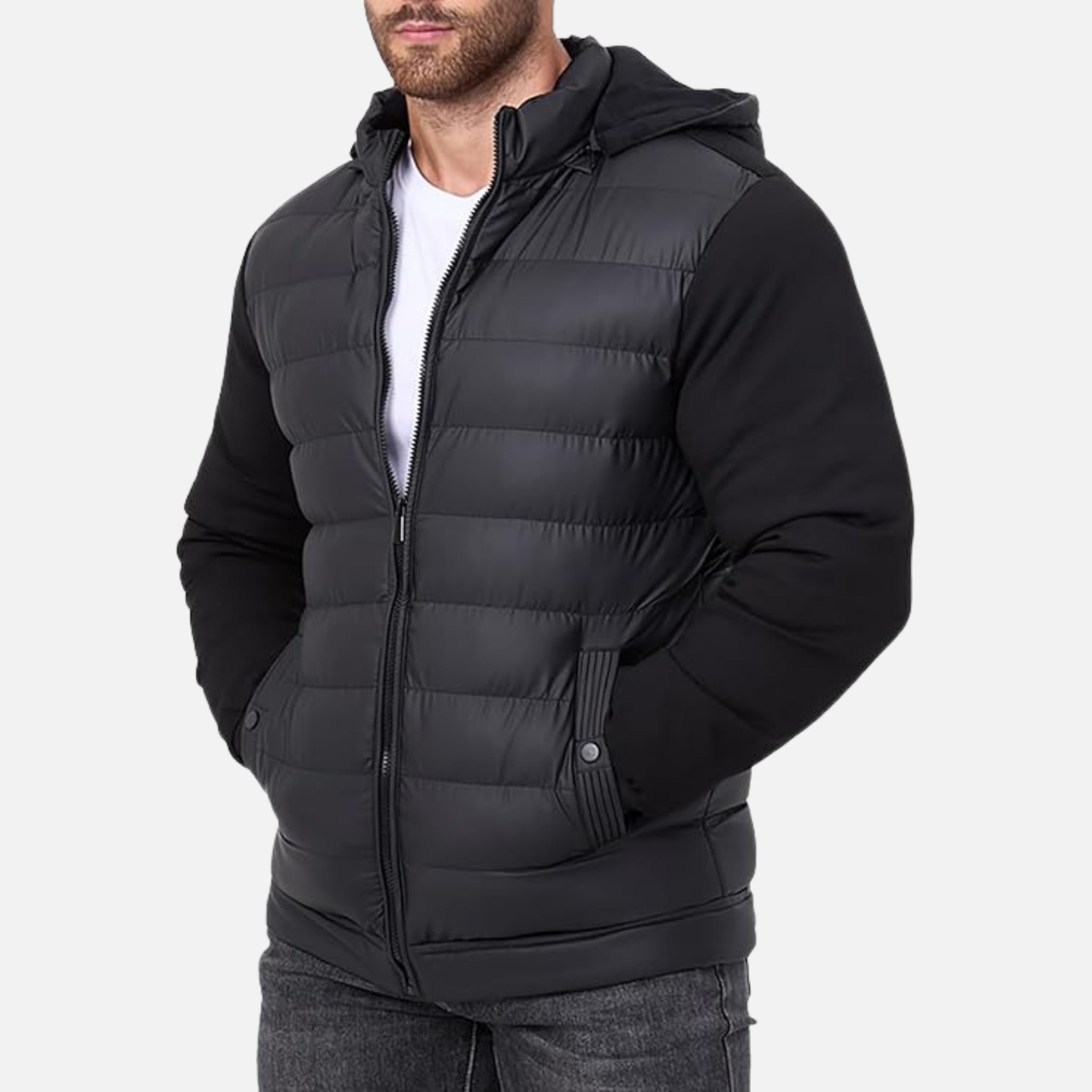 Woverley | Men's Padded Jacket Insulated – Lightweight Puffer Jacket
