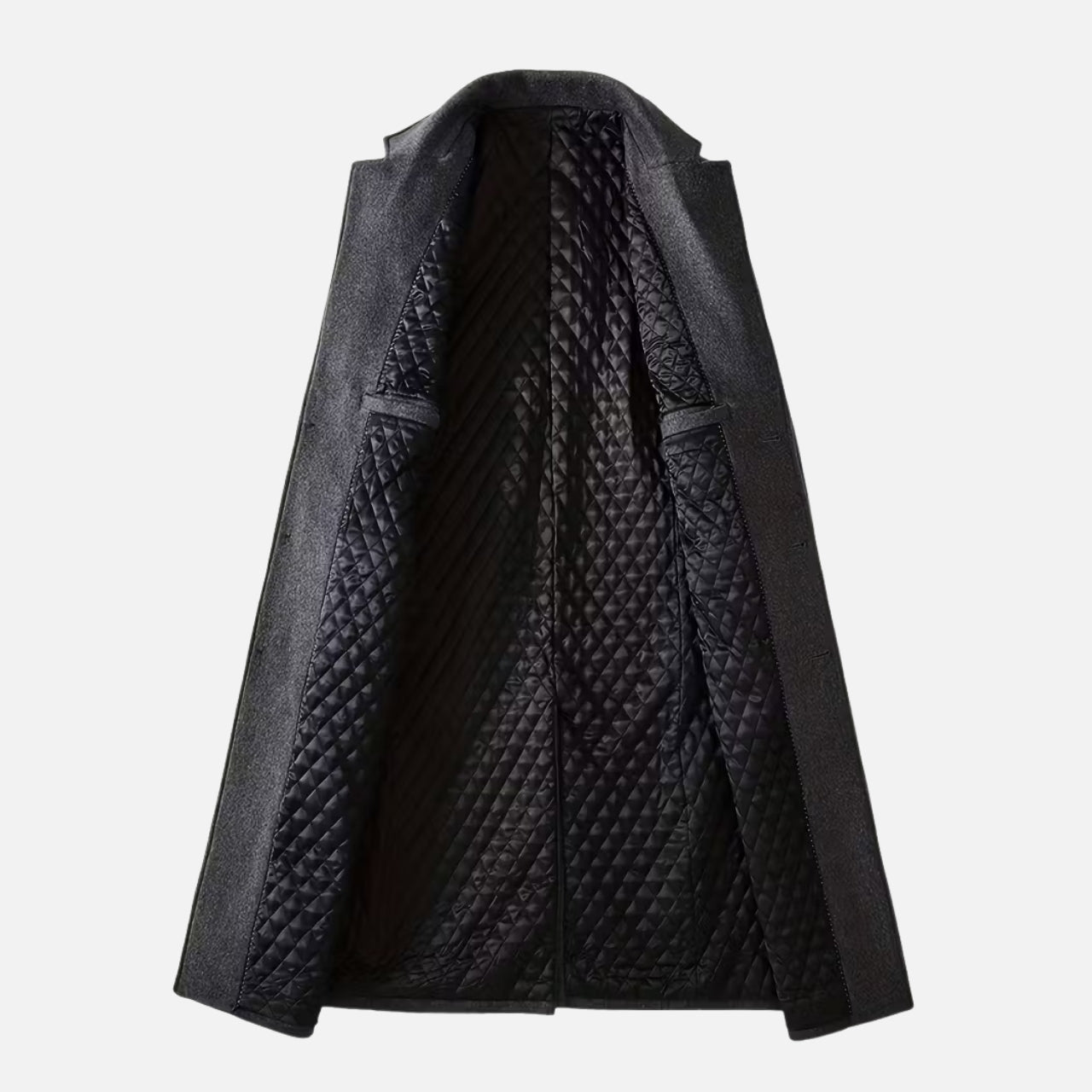 Woverley | Classic Tailored Wool Overcoat for Men – Timeless Elegance