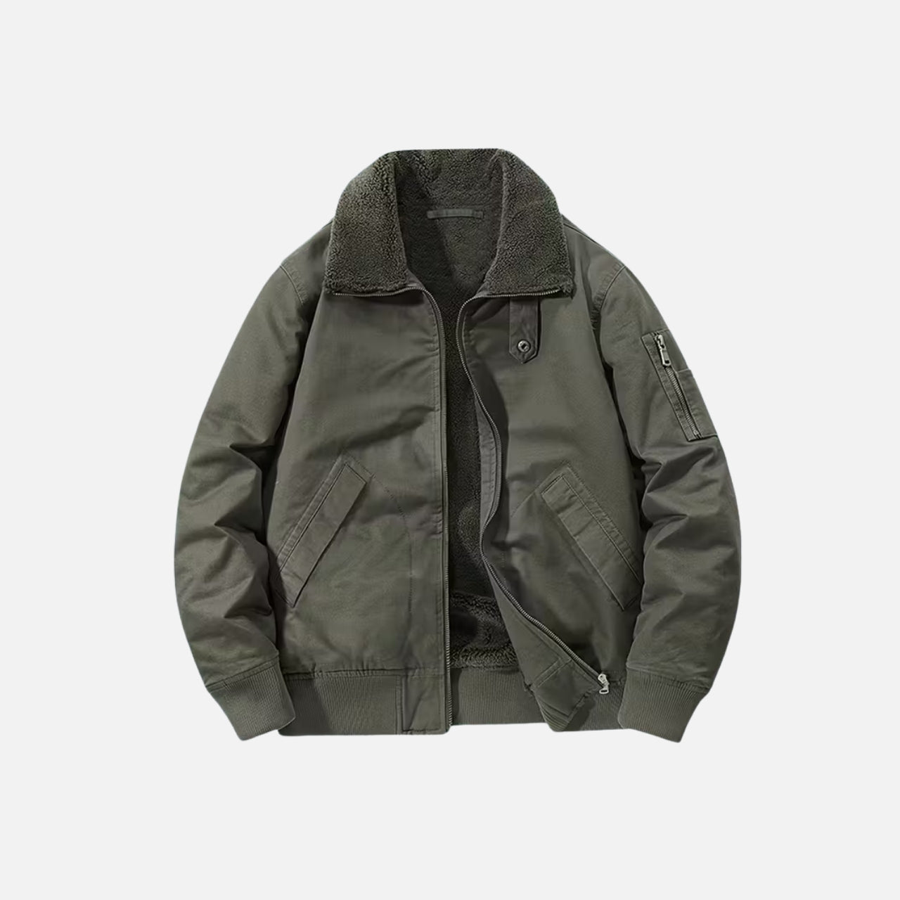 Woverley | Men's Casual Jacket – Chic Cotton and Lambswool Blend