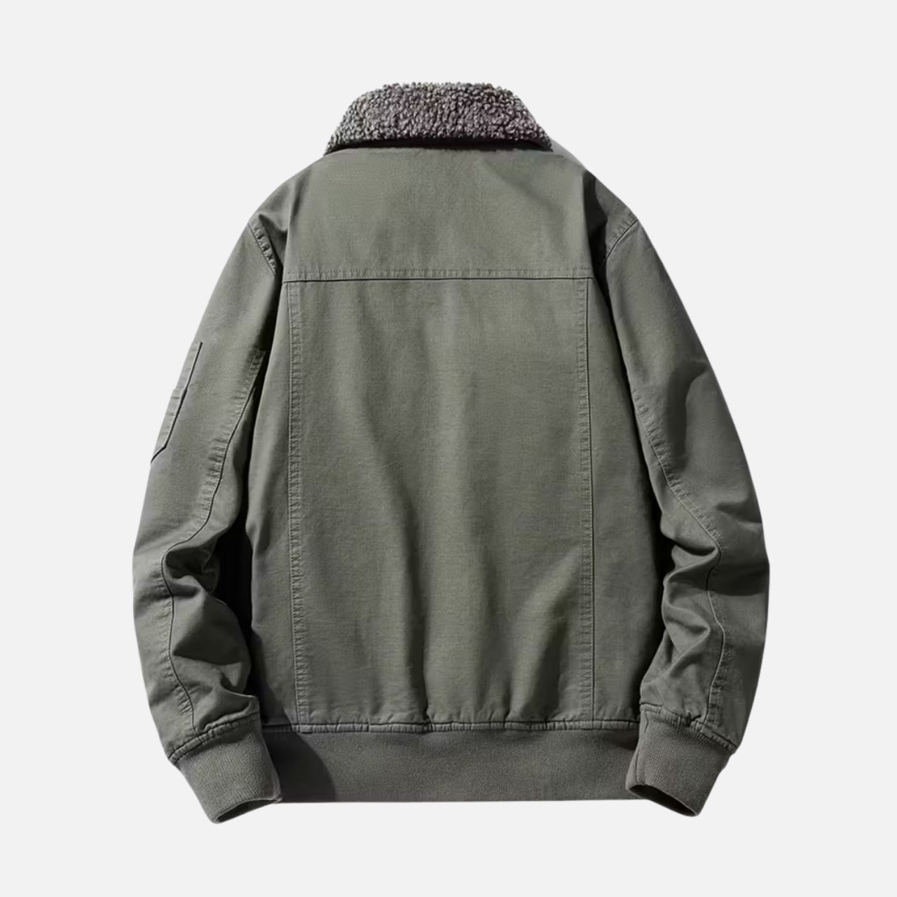 Woverley | Men's Casual Jacket – Chic Cotton and Lambswool Blend