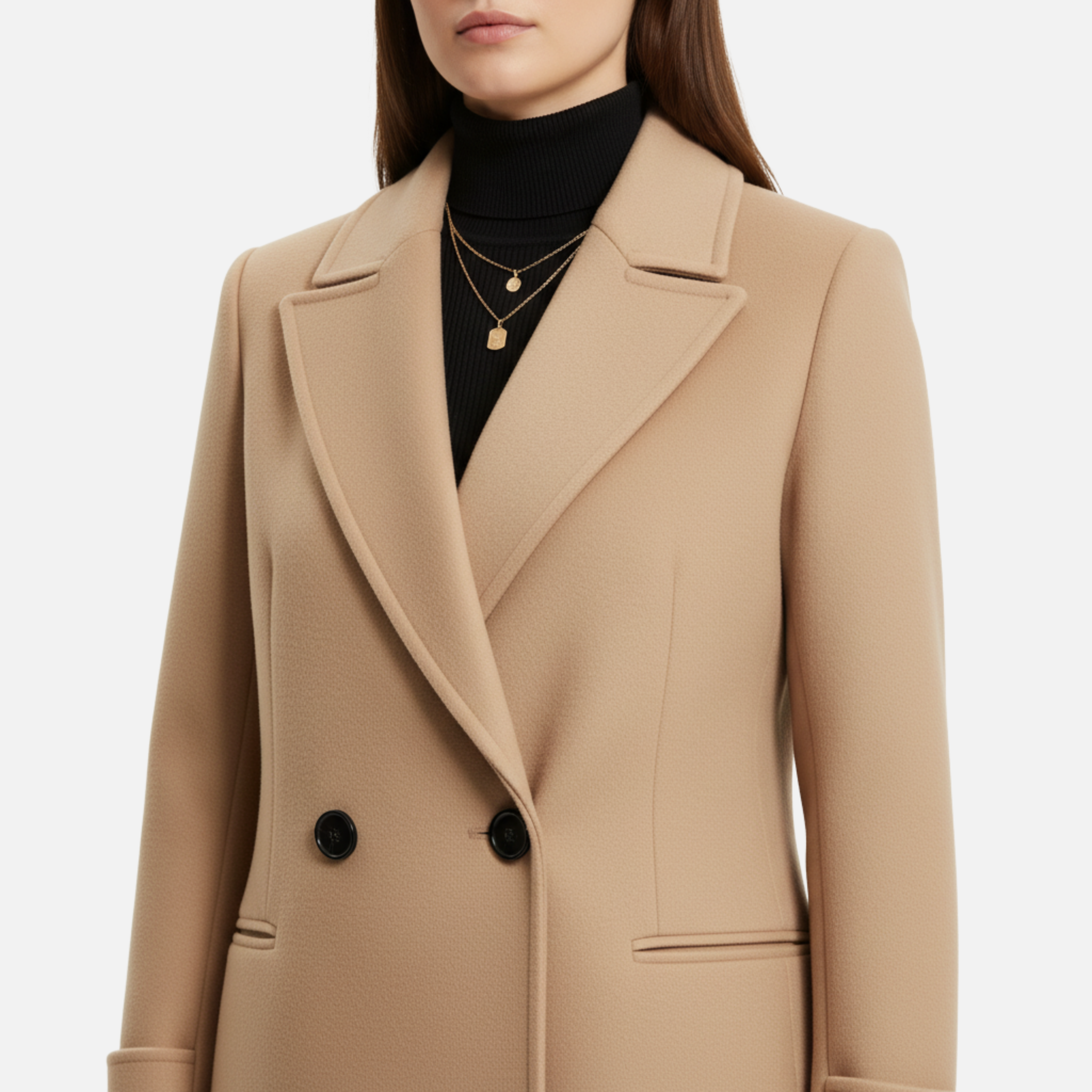 Woverley | Women's Elegant Long Coat – Stylish Seasonal Outerwear
