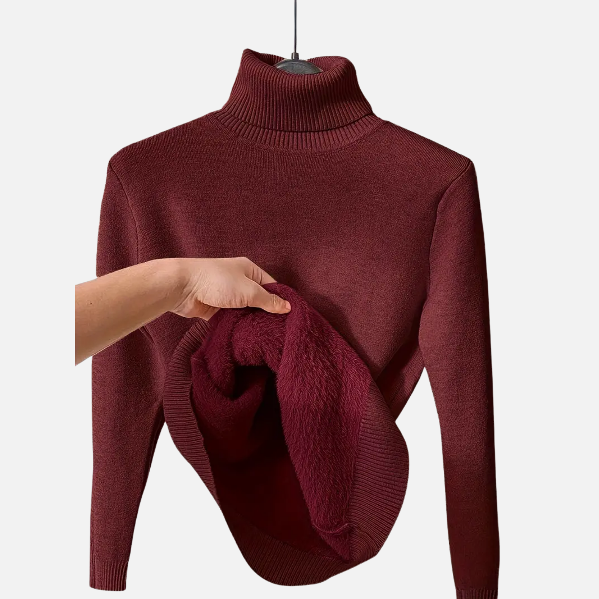 Woverley | Women's Cozy High Neck Knit Sweater