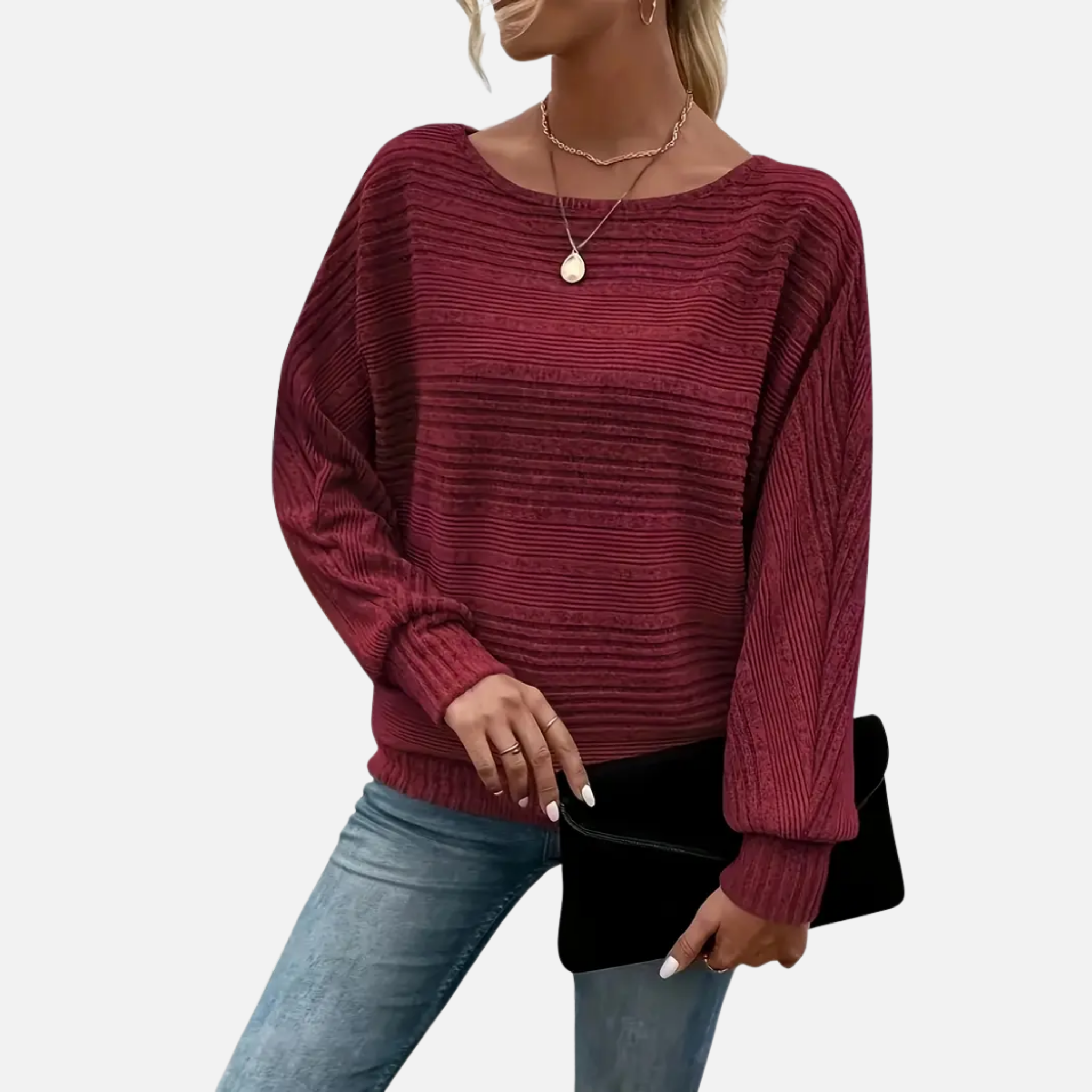 Woverley | Cozy Solid Sweater for Autumn and Winter