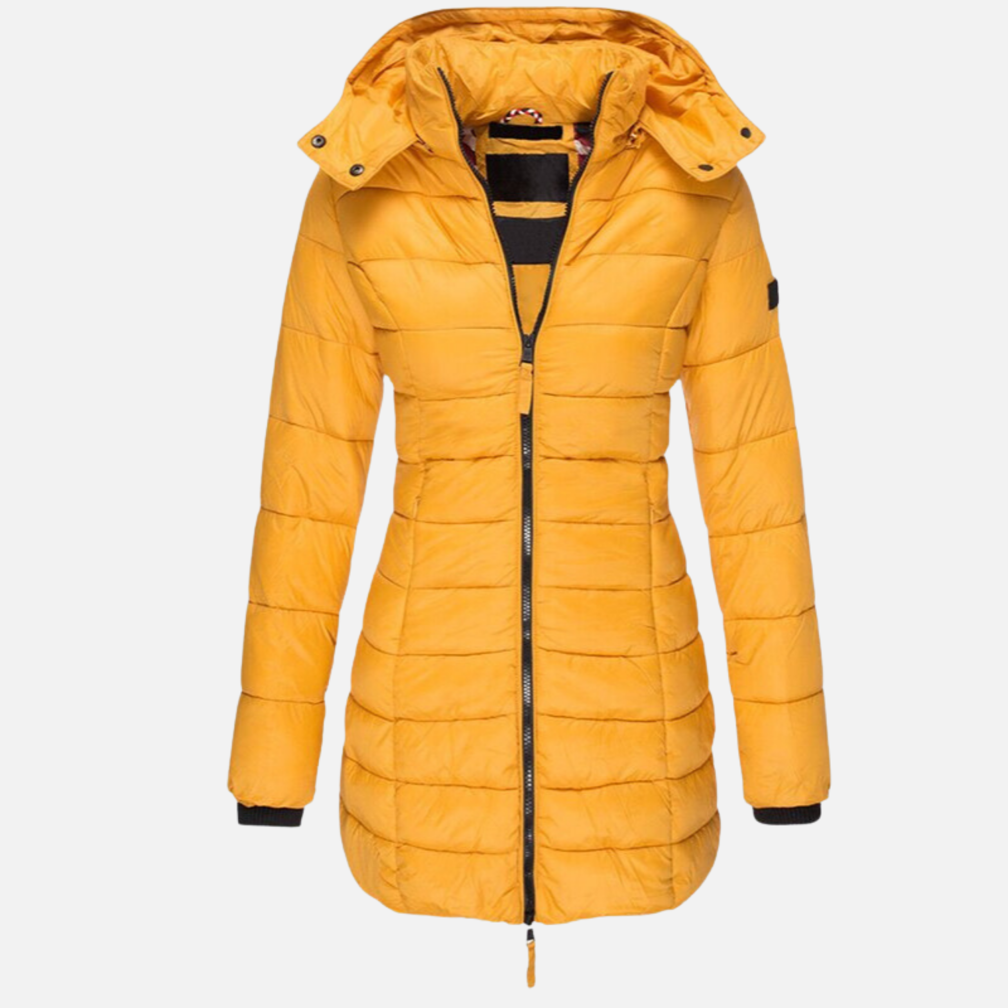 Woverley | Elegant Knee-Length Winter Coat for Women – Stylish and Warm