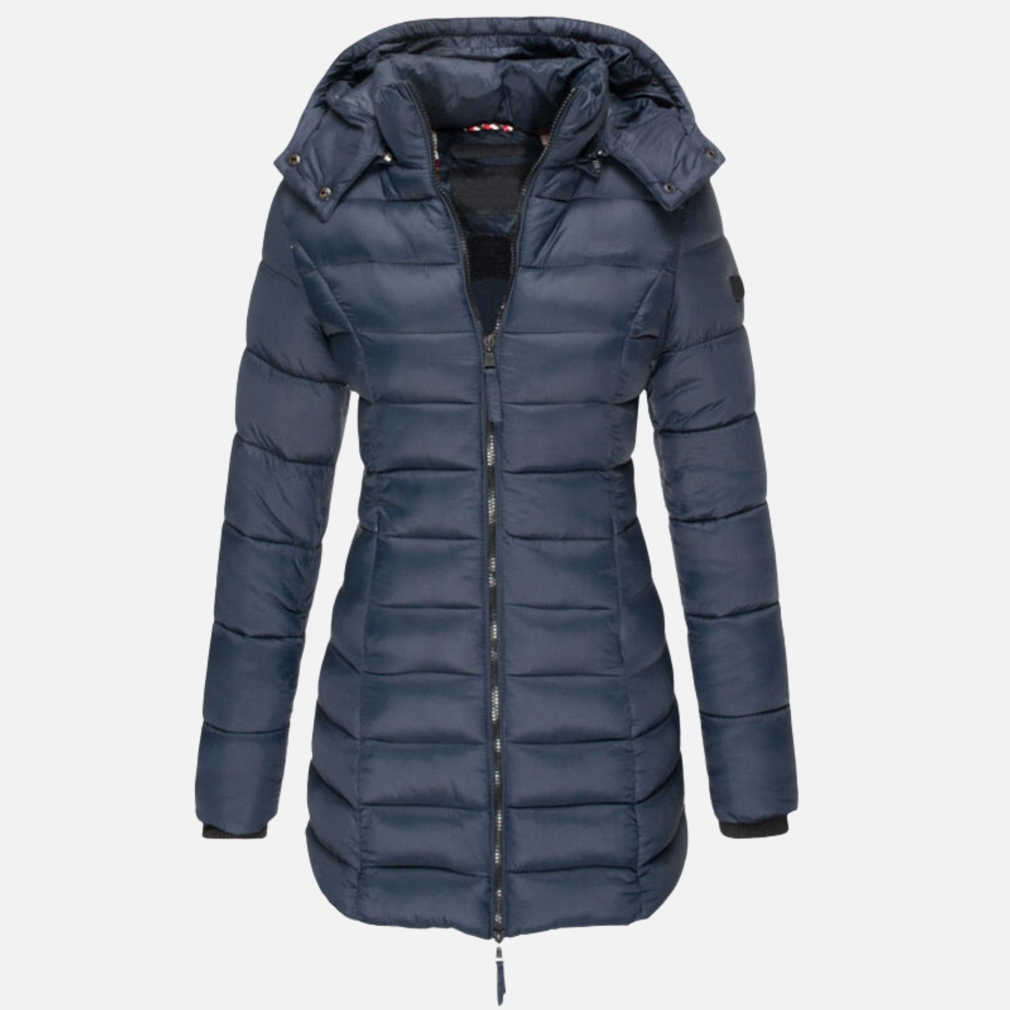 Woverley | Elegant Knee-Length Winter Coat for Women – Stylish and Warm