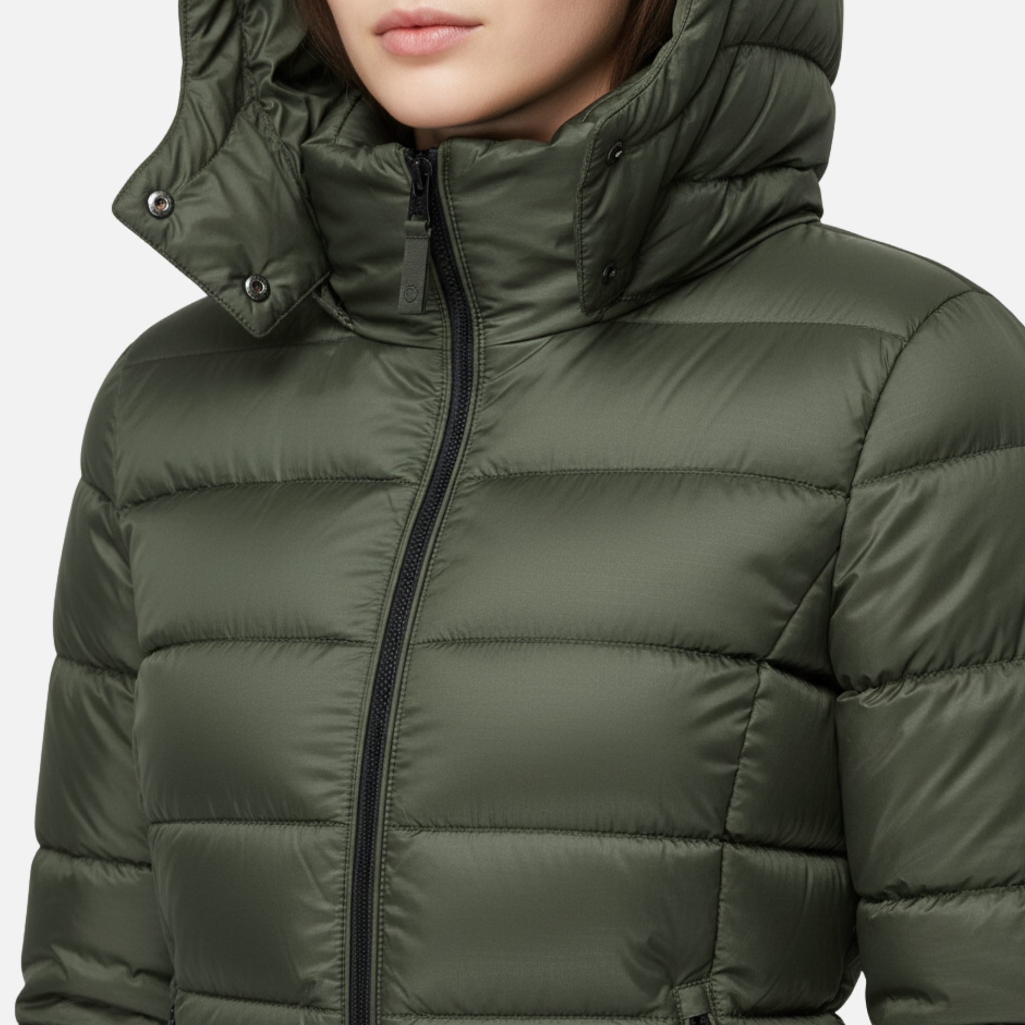 Woverley | Elegant Knee-Length Winter Coat for Women – Stylish and Warm