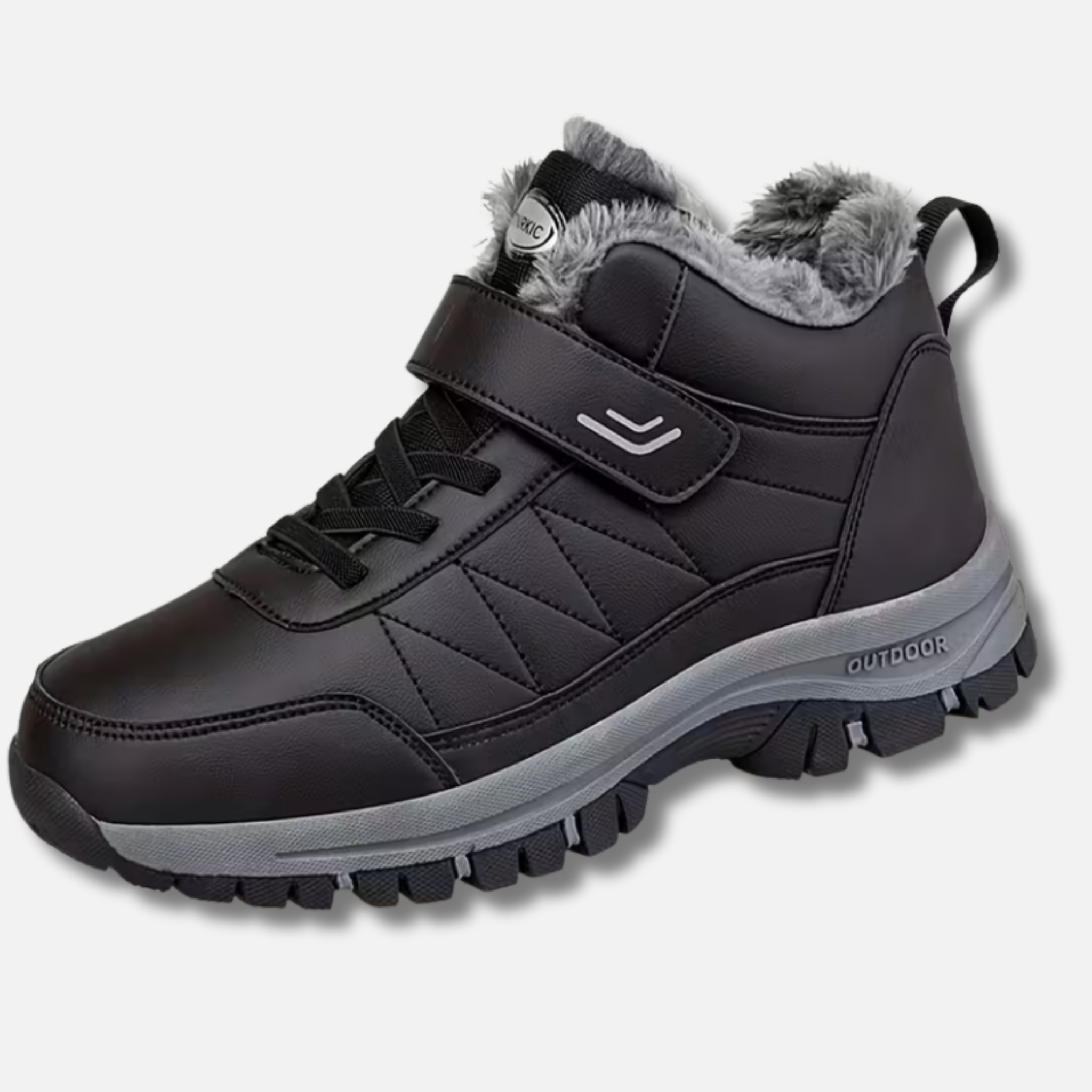 Woverley | Men's Cozy Winter Slip-On Ankle Boots